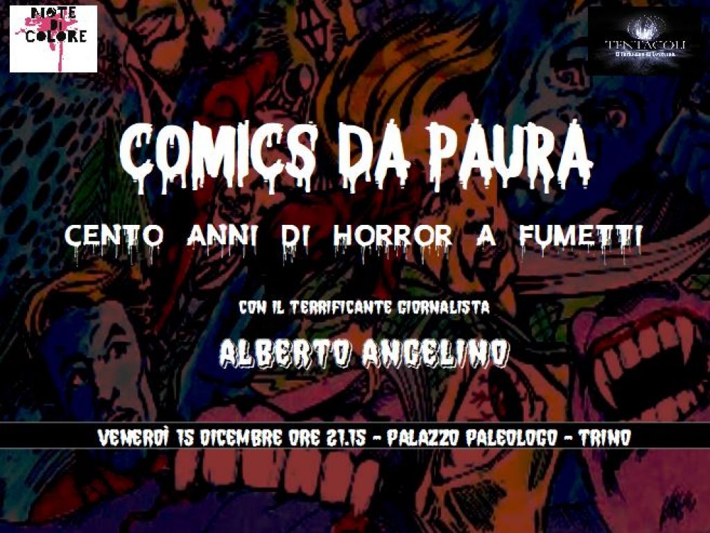 Viaggio nelle illustrazioni più orrifiche tenuto da Alberto Angelino